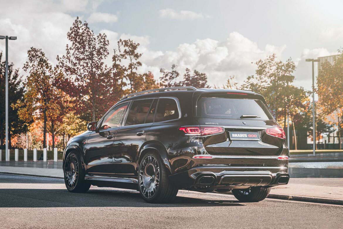 這般氣勢不好惹，Brabus 大改 Mercedes-Maybach GLS 600，闇黑豪旅無誤！