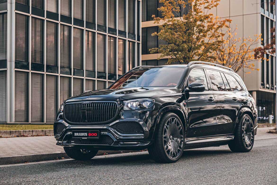 這般氣勢不好惹，Brabus 大改 Mercedes-Maybach GLS 600，闇黑豪旅無誤！