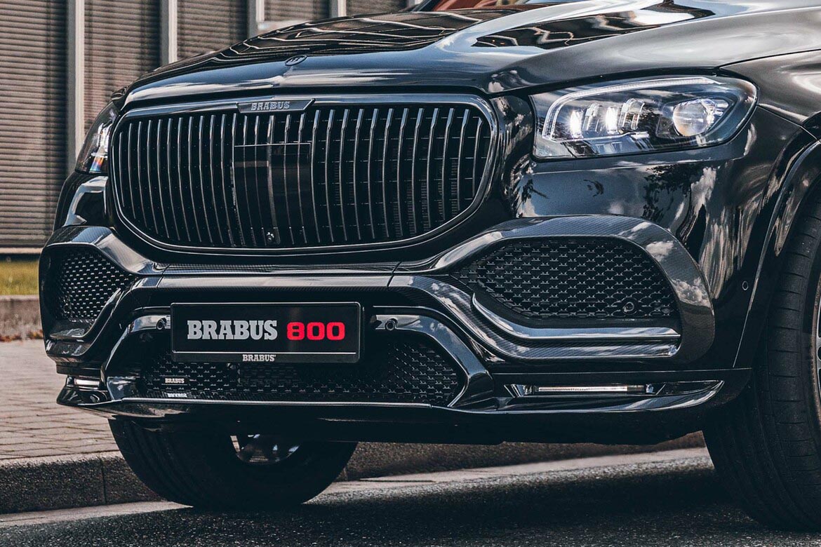這般氣勢不好惹，Brabus 大改 Mercedes-Maybach GLS 600，闇黑豪旅無誤！