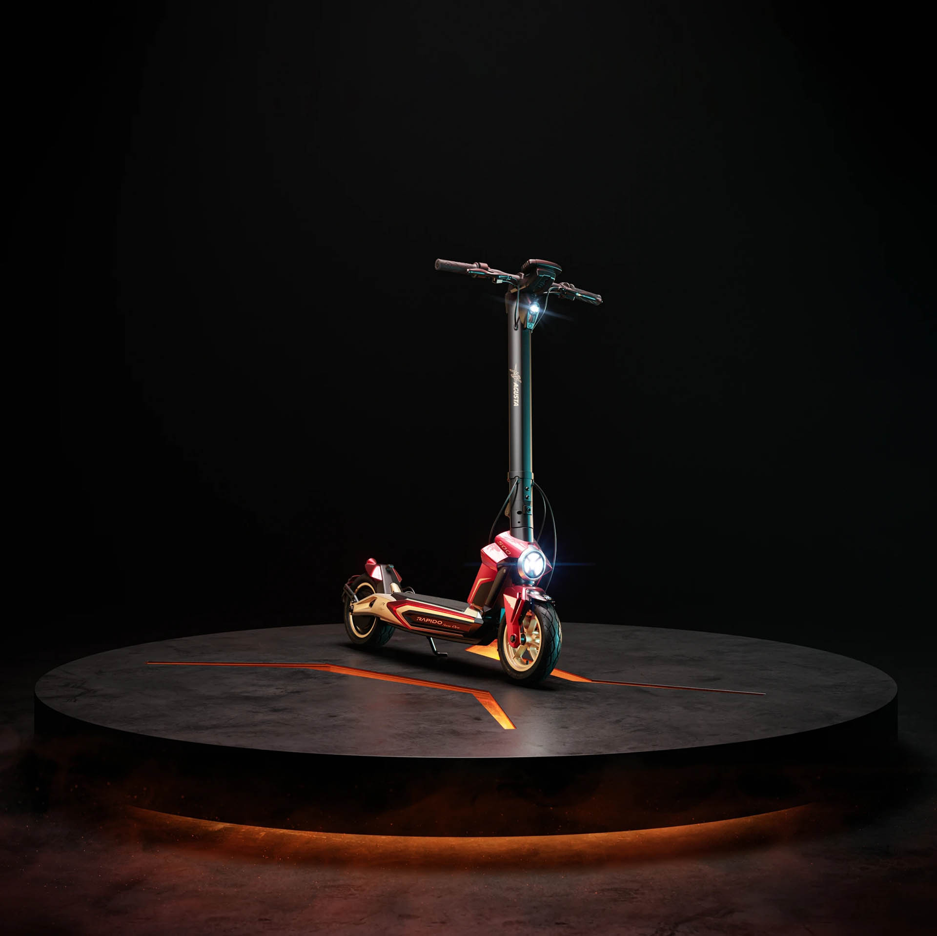 淺嚐義大利精品級重機？不可錯過 MV Agusta Rapido Serie Oro 電動滑板車！