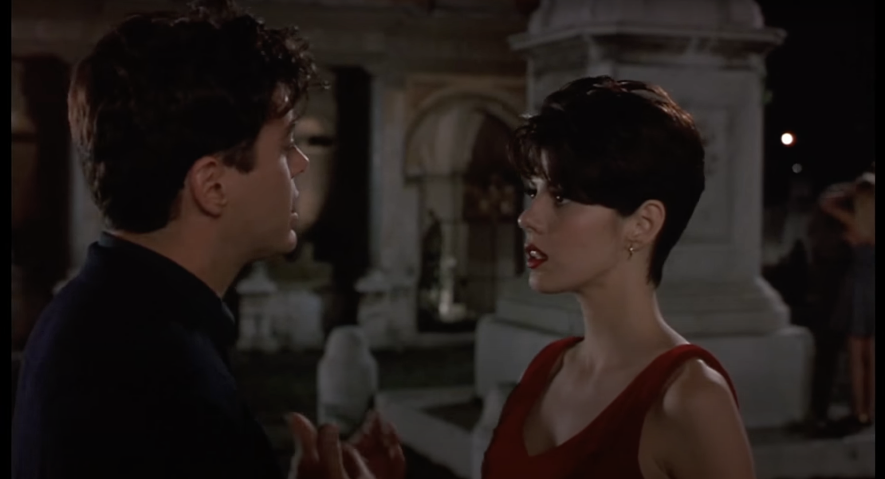 瑪麗莎托梅和小勞勃道尼 1994 年主演浪漫喜劇電影《我心屬於你》。