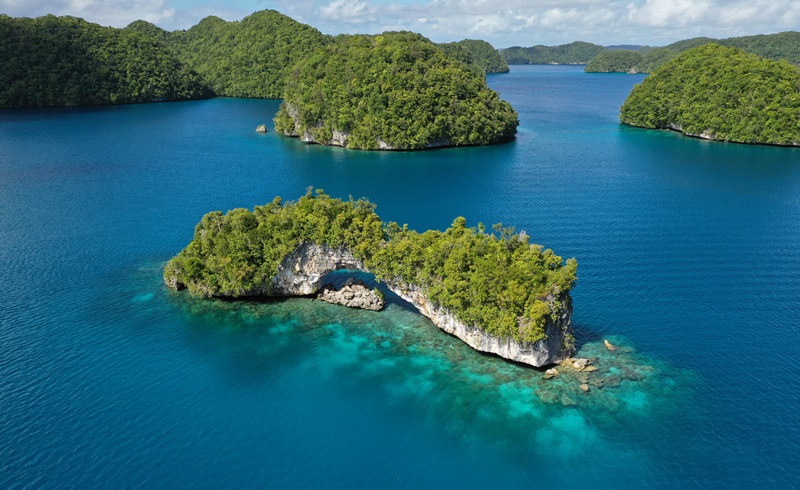 帛琉洛克群島美景數不勝數。（圖片來源：KKday）