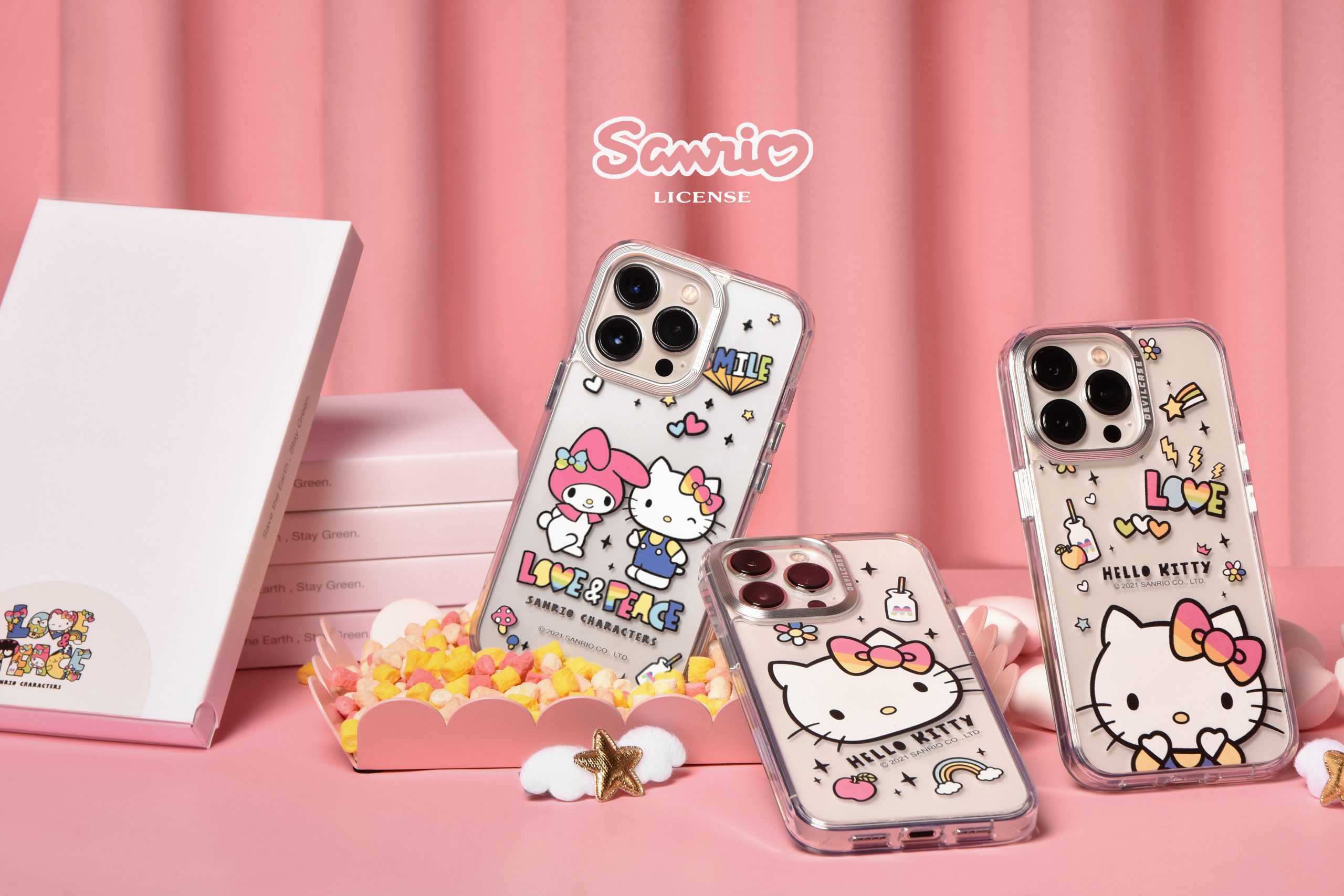 DEVILCASE跨界聯名強勢登場三麗鷗粉絲注意！百款聯名防摔手機殼，直接陷入選擇障礙！