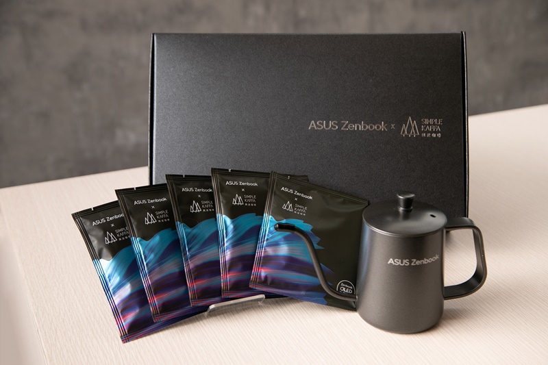 驚艷絕美！ASUS OLED筆電體驗會聖誕登場 品味Zenbook x 興波咖啡