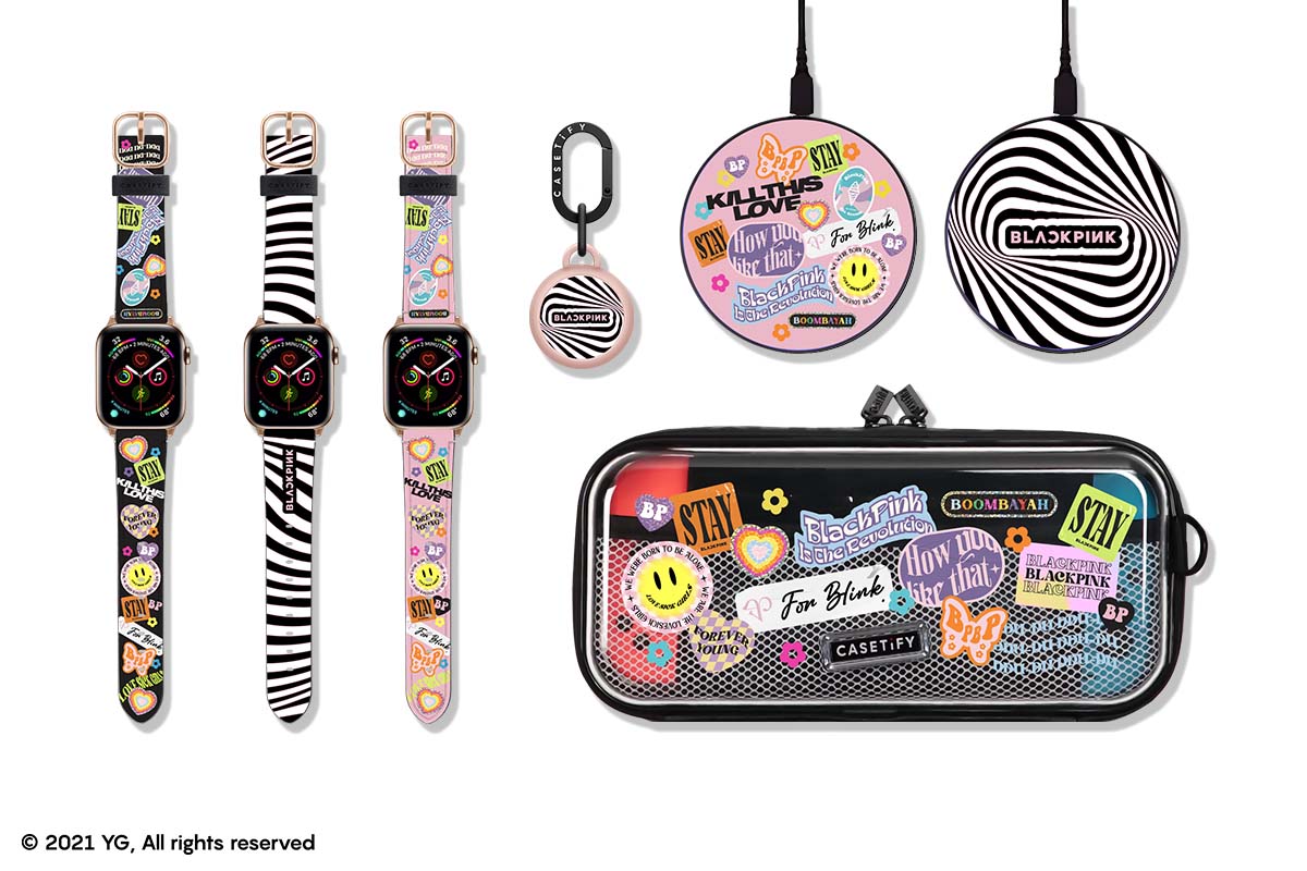 天天跟偶像面對面！CASETiFY 首度攜手 BLACKPINK 打造客製化手機配件