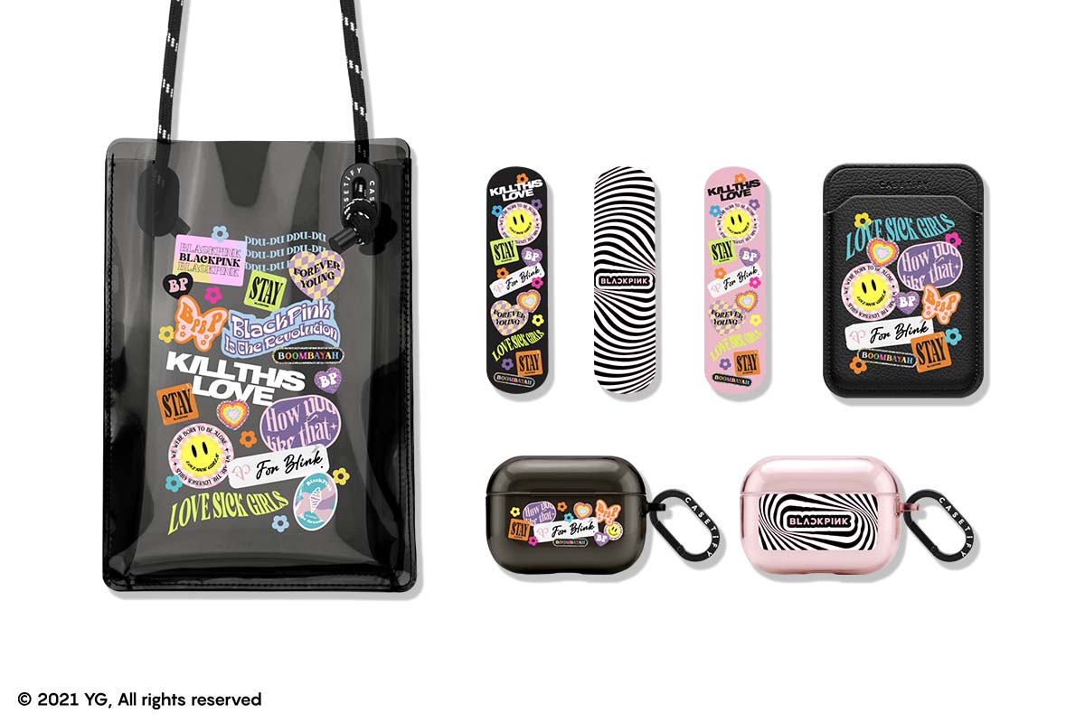 天天跟偶像面對面！CASETiFY 首度攜手 BLACKPINK 打造客製化手機配件