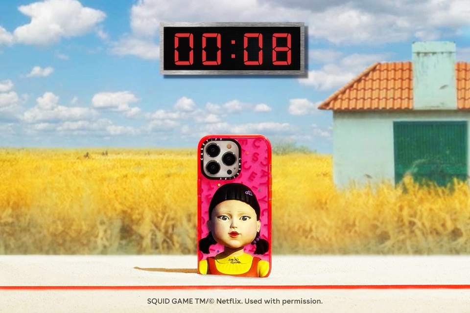 CASETiFY x 《魷魚遊戲》聯名系列手機殼限量登場！這下從 9.8  英呎玻璃橋摔落也不怕