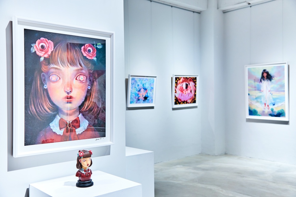 日本新生代超扁平派！人氣藝術家 丸山純奈 個展 Junna Maruyama Solo Exhibition 正式在台開催