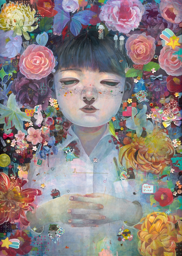 日本新生代超扁平派！人氣藝術家 丸山純奈 個展 Junna Maruyama Solo Exhibition 正式在台開催