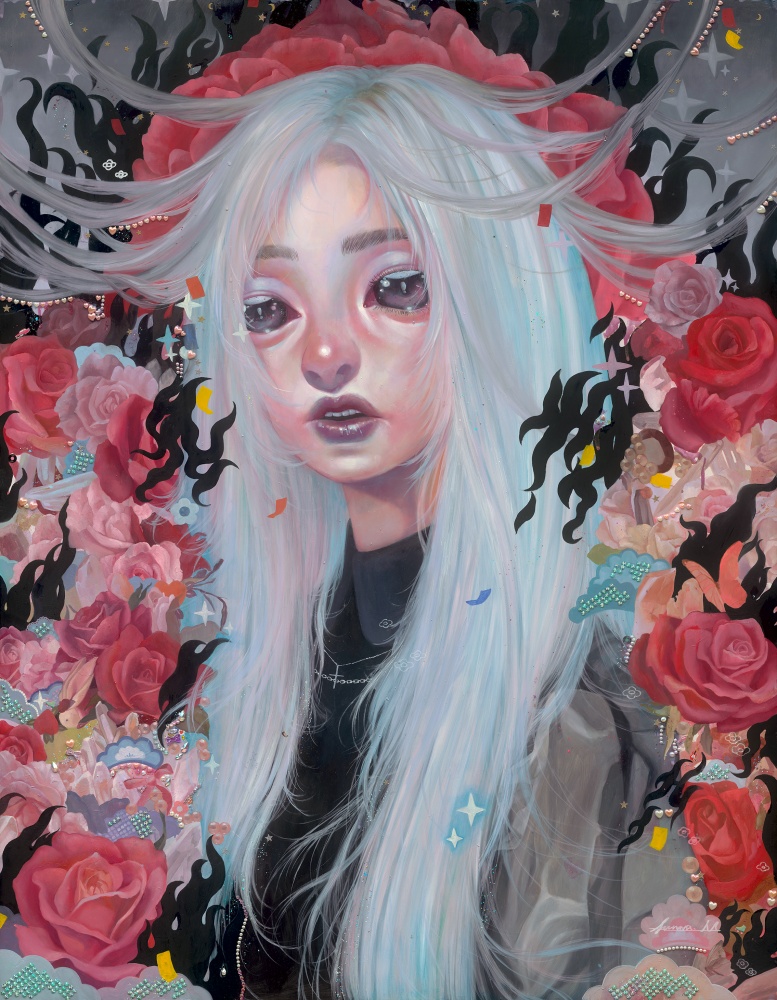 日本新生代超扁平派！人氣藝術家 丸山純奈 個展 Junna Maruyama Solo Exhibition 正式在台開催