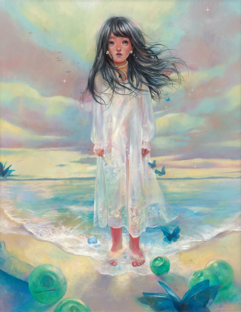 日本新生代超扁平派！人氣藝術家 丸山純奈 個展 Junna Maruyama Solo Exhibition 正式在台開催