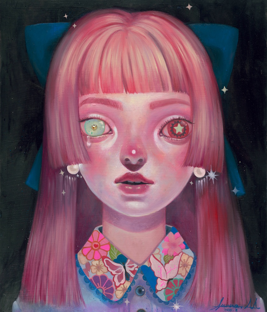 日本新生代超扁平派！人氣藝術家 丸山純奈 個展 Junna Maruyama Solo Exhibition 正式在台開催