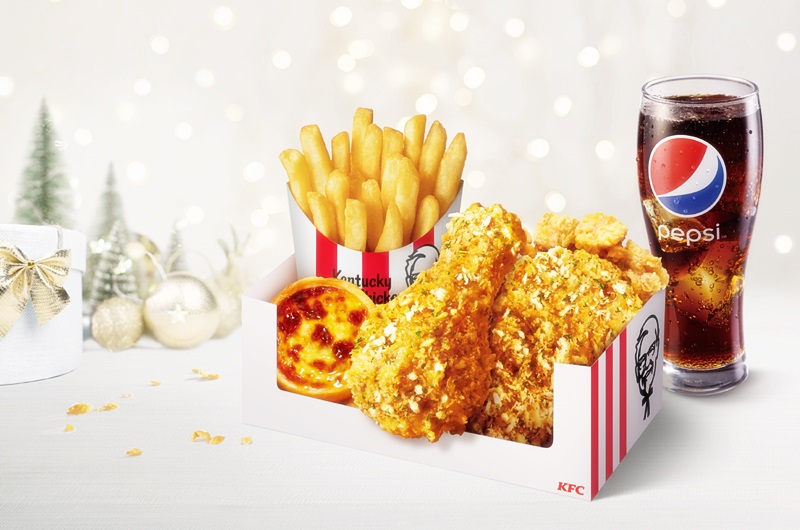 肯德基「奶油香蒜雪花脆雞」聖誕專屬限定只賣 1 個月！「紐澳良烤全雞」同步感恩歸來