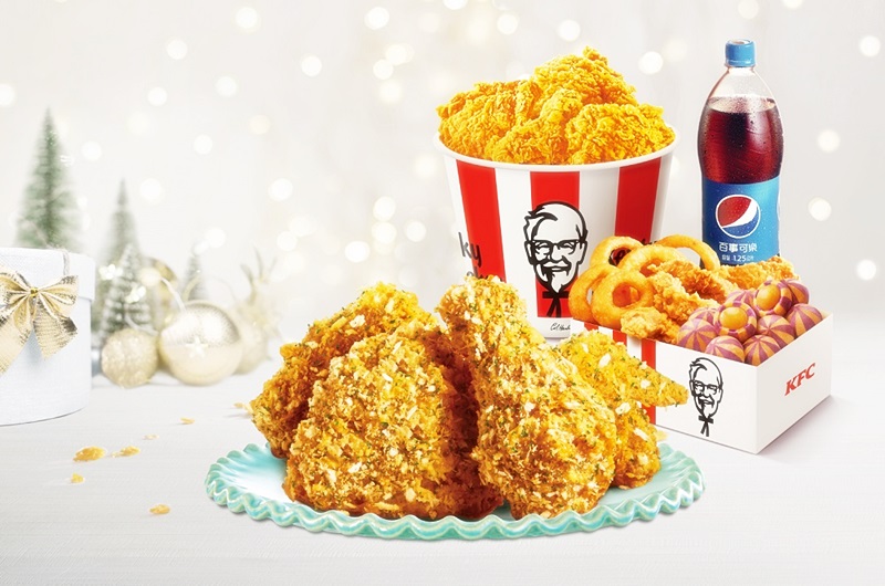 肯德基「奶油香蒜雪花脆雞」聖誕專屬限定只賣 1 個月！「紐澳良烤全雞」同步感恩歸來