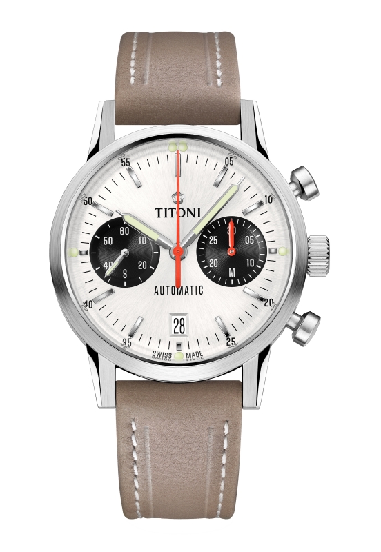 靈感汲取 Café racer 騎士文化！瑞士 TITONI 推出 Heritage 傳承計時系列腕錶，揉合經典與街頭！