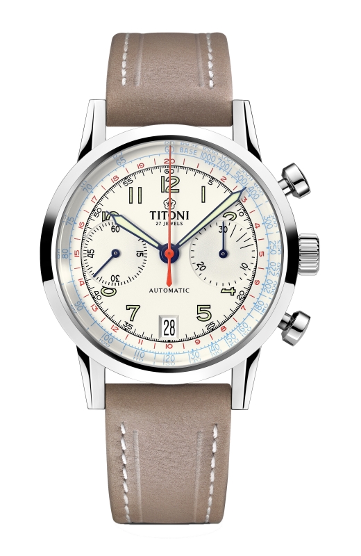 靈感汲取 Café racer 騎士文化！瑞士 TITONI 推出 Heritage 傳承計時系列腕錶，揉合經典與街頭！