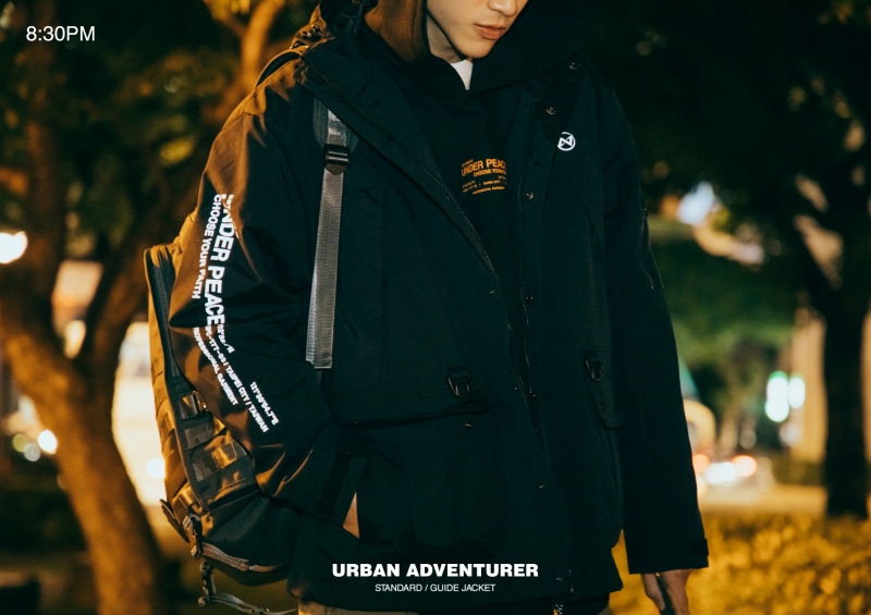 洪荒年末壓軸之作！ UNDER PEACE 2021 秋冬推出「都會機能」城市冒險者外套，滿足你一整天的行程！