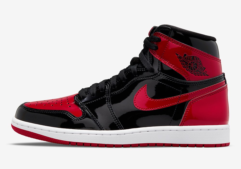 比櫻木花道那雙更吸睛！Air Jordan 1 Patent Bred 漆皮黑紅即將在台