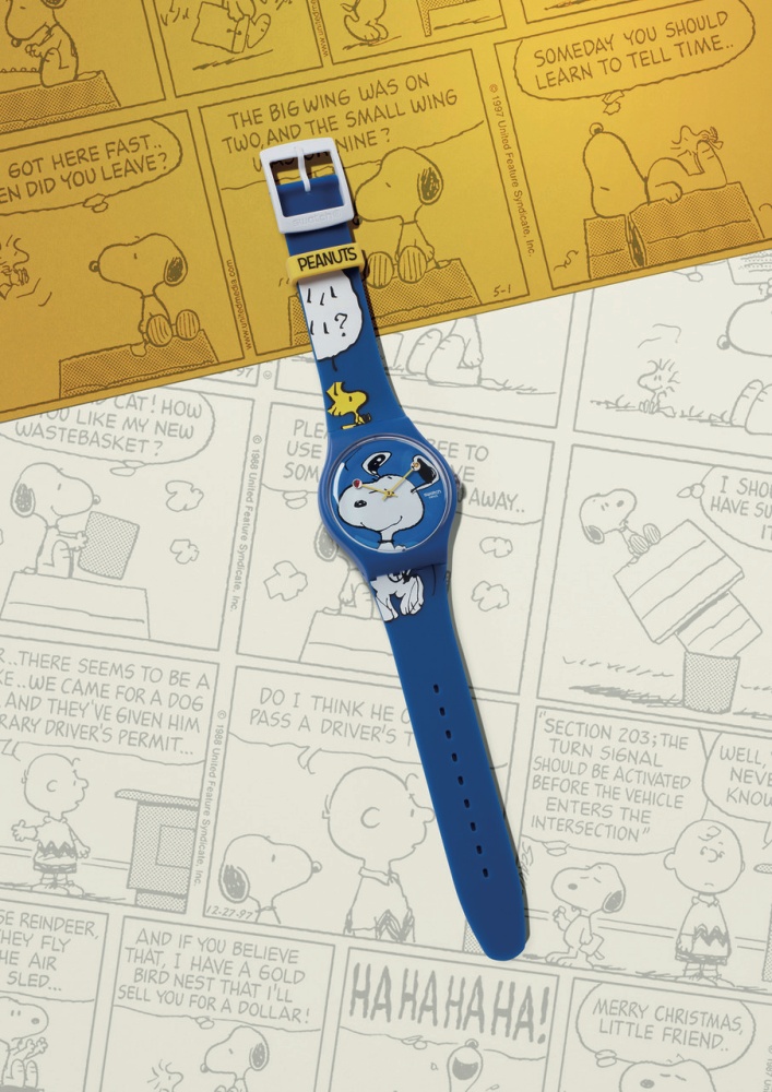 Swatch X 史努比 Peanuts 聯名系列登場！加碼限量聖誕版本，超萌狗碗直接附上！
