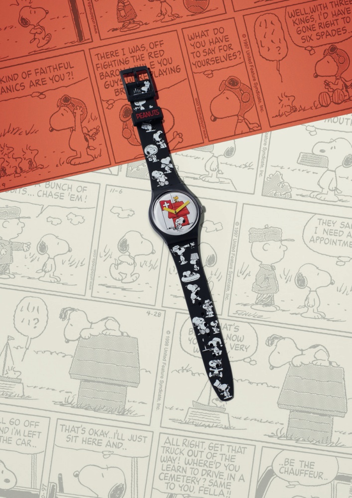 Swatch X 史努比 Peanuts 聯名系列登場！加碼限量聖誕版本，超萌狗碗直接附上！