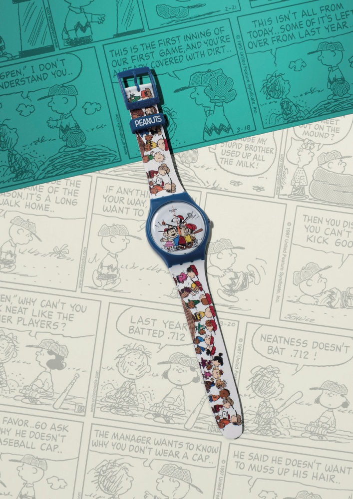 Swatch X 史努比 Peanuts 聯名系列登場！
