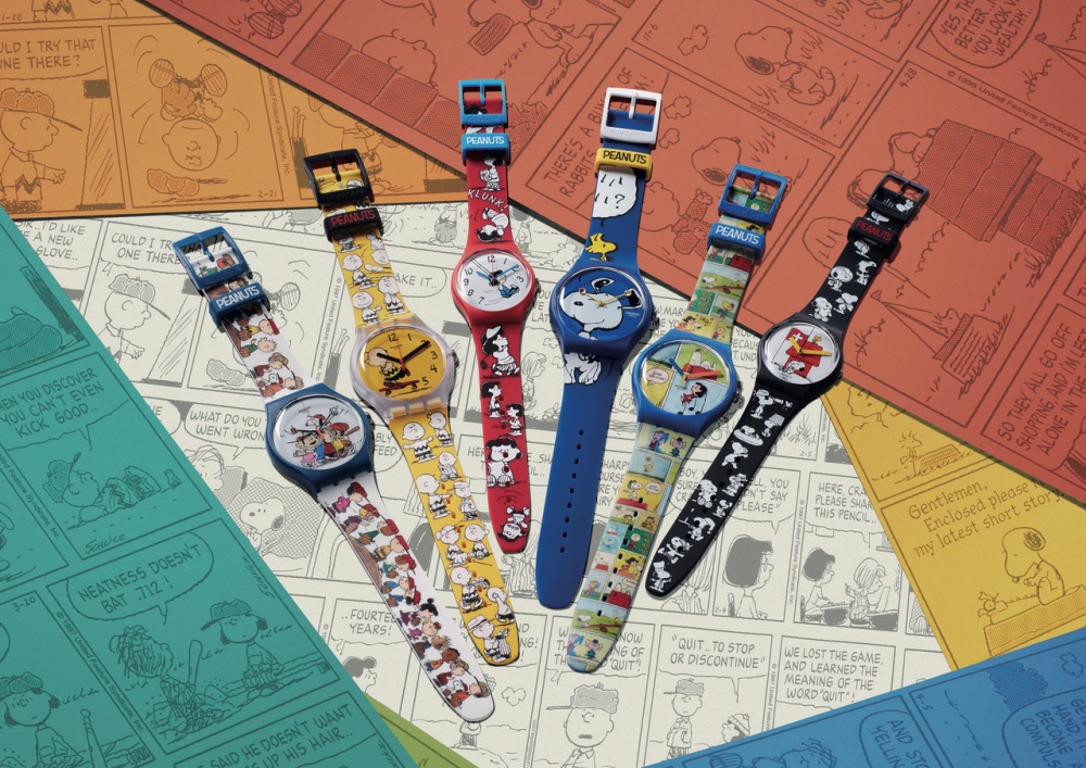 Swatch X 史努比 Peanuts 聯名系列登場！