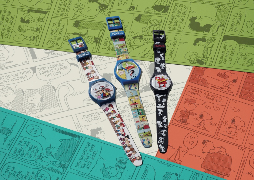 Swatch X 史努比 Peanuts 聯名系列登場！