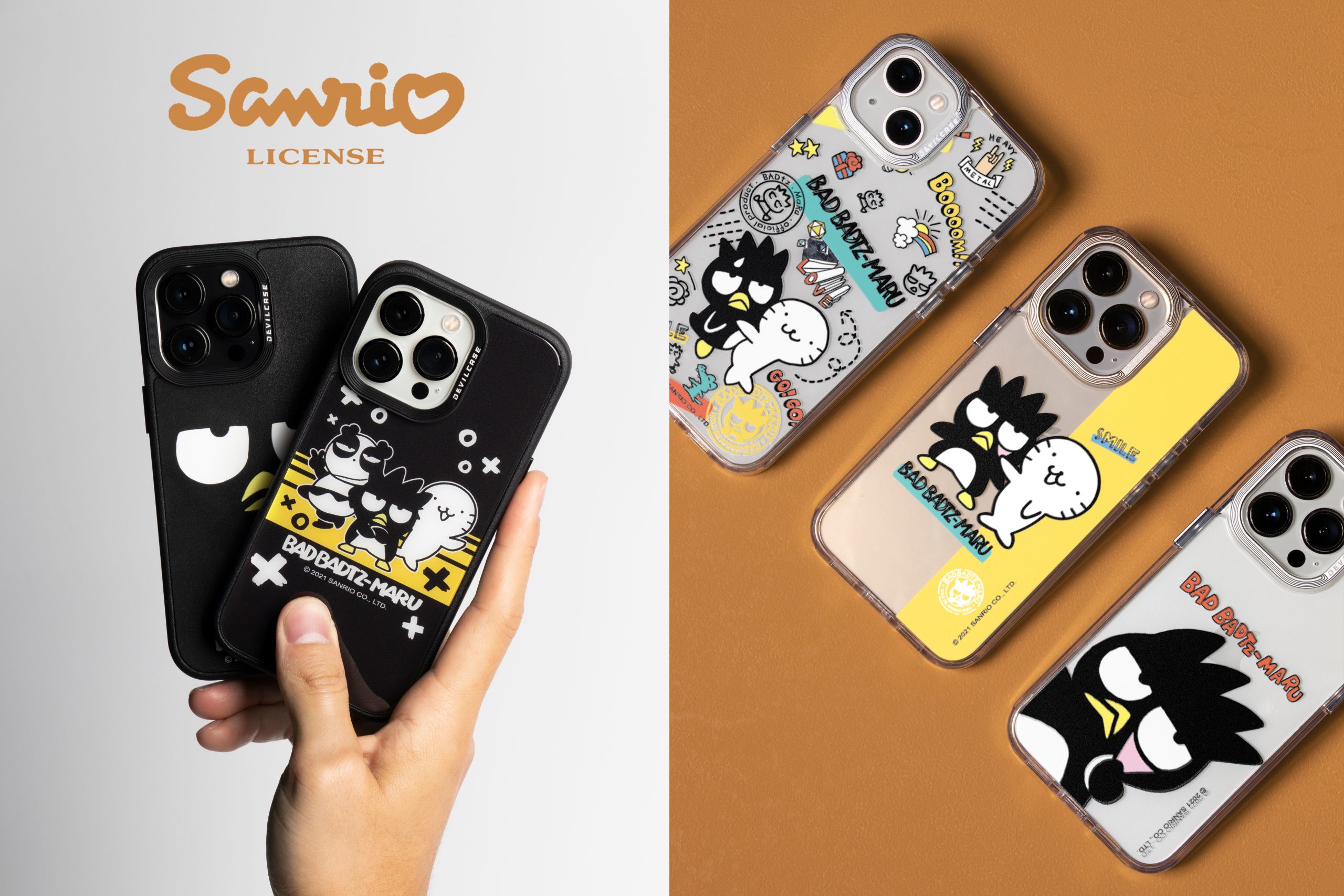 DEVILCASE跨界聯名強勢登場三麗鷗粉絲注意！百款聯名防摔手機殼，直接陷入選擇障礙！