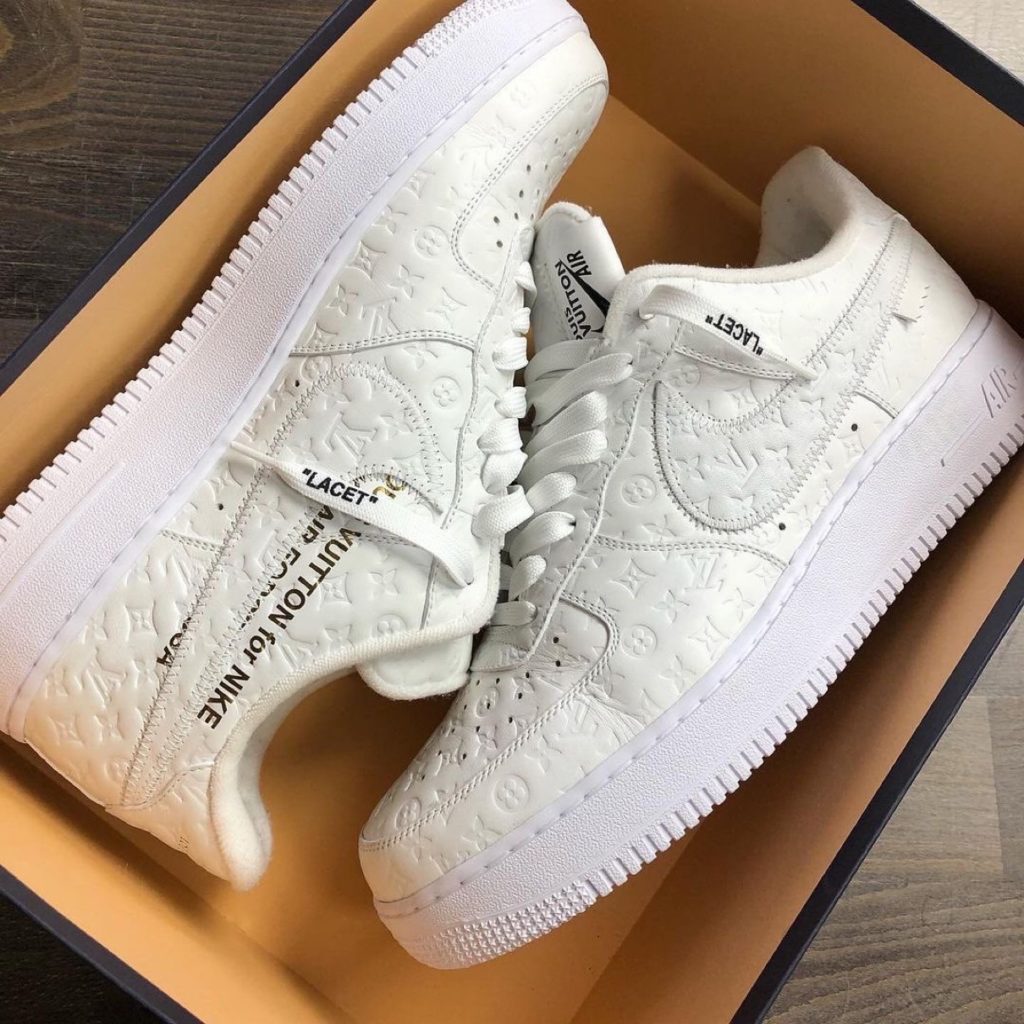 Louis Vuitton x Nike Air Force 1 最新販售時間曝光，你錢到底存好沒？