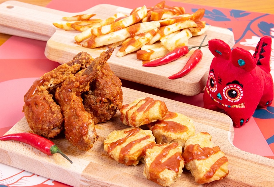 漢堡王水牛城系列另有雞塊、雞翅、薯條三款熱門點心。
