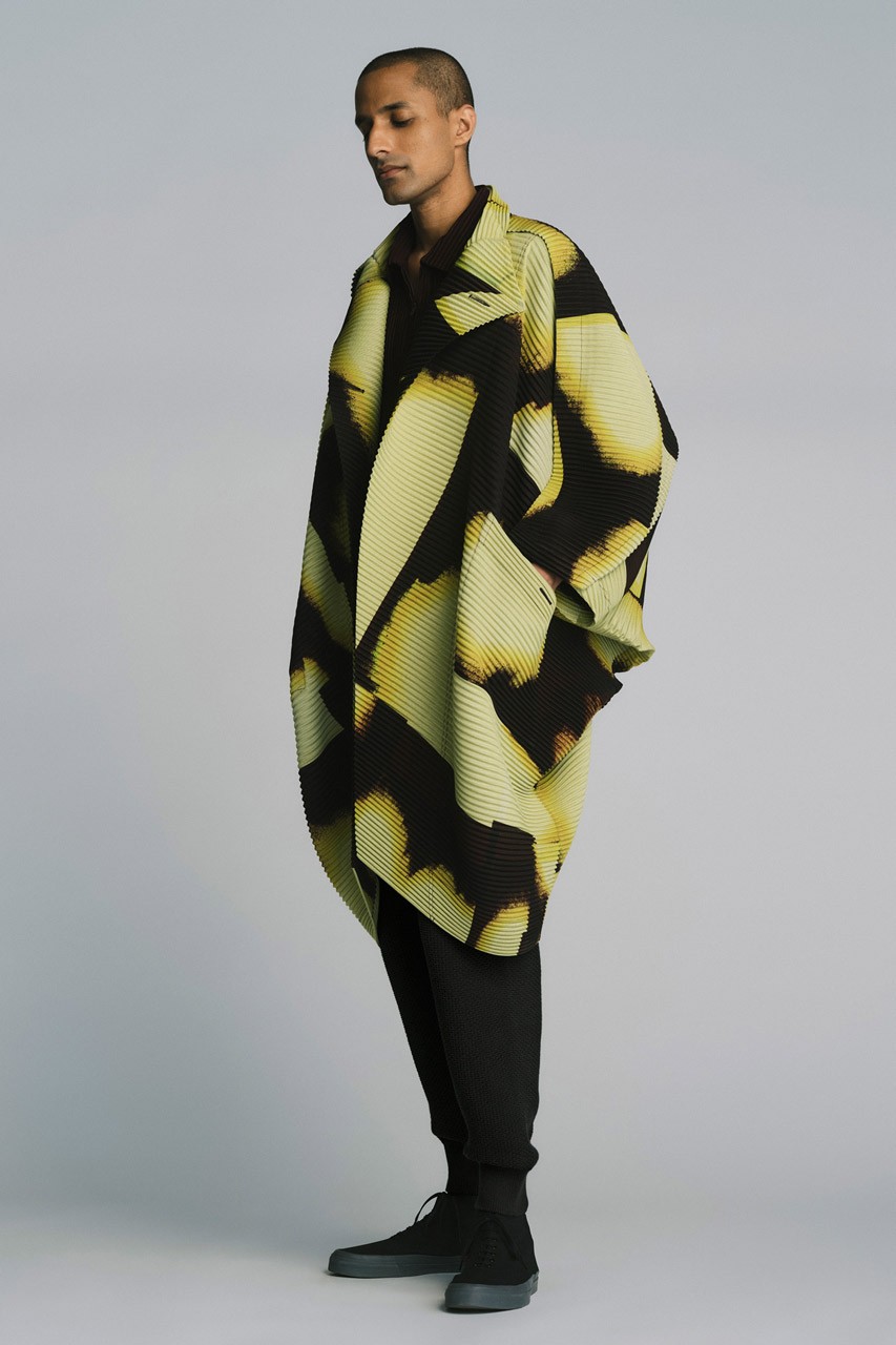 還能這樣搞？三宅一生男裝支線　將經典百褶玩出帳篷感