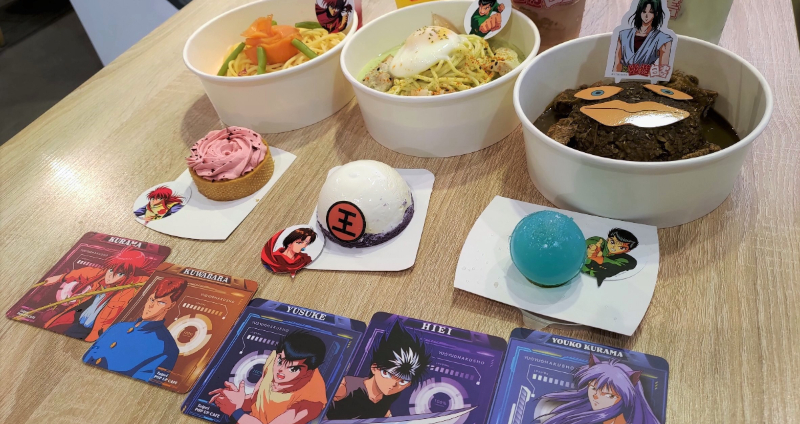 新年就要炎殺黑龍波！「幽遊白書」主題快閃餐廳 正式登陸三創生活園區