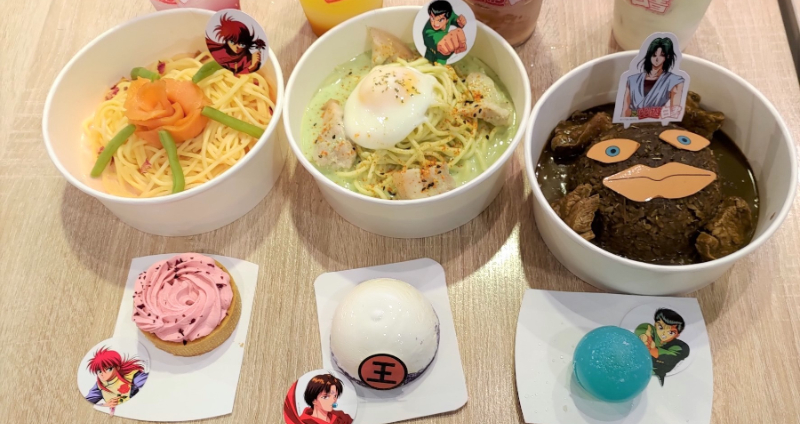 新年就要炎殺黑龍波！「幽遊白書」主題快閃餐廳 正式登陸三創生活園區