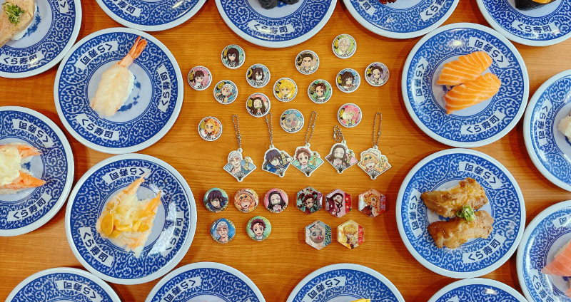 強勢回歸！藏壽司 x 鬼滅之刃限定周邊開跑 在家爽吃再送鬼滅扭蛋