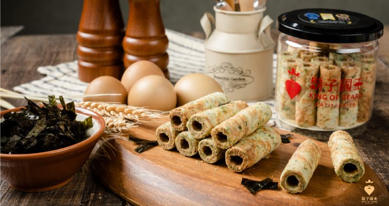 蛋捲界 LV！「鬍子國王」與超萌胖虎攜手推出「猛虎蛋捲禮盒」