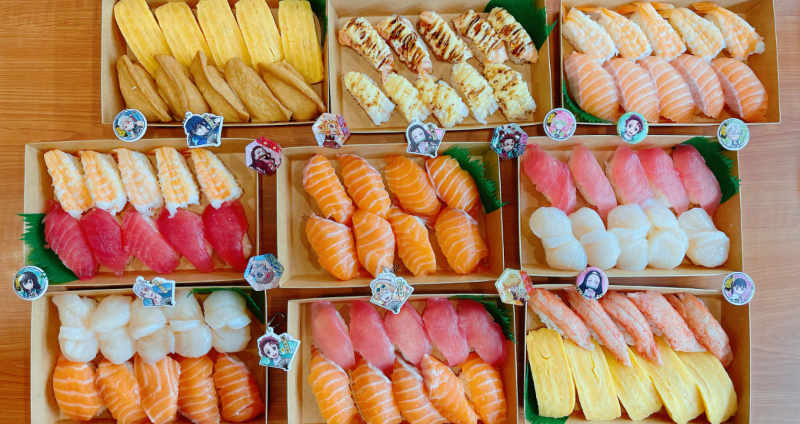 強勢回歸！藏壽司 x 鬼滅之刃限定周邊開跑 在家爽吃再送鬼滅扭蛋