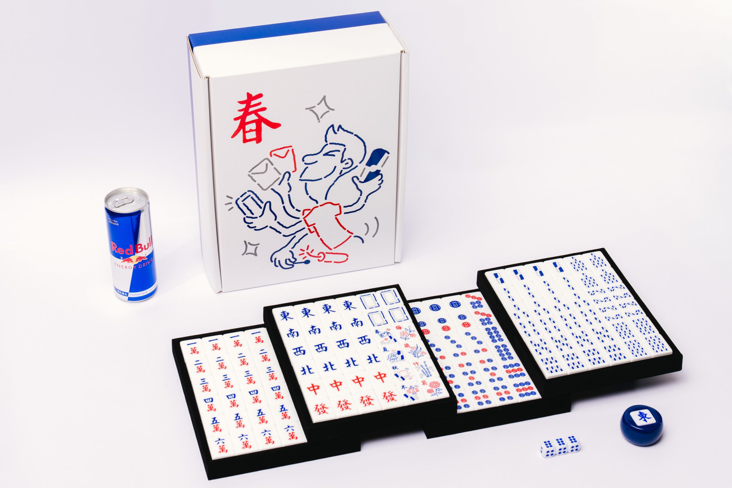 這組只送不賣、夠厲害才能獲得！Red Bull 推出「新年能量麻將組」，唯有參與 
