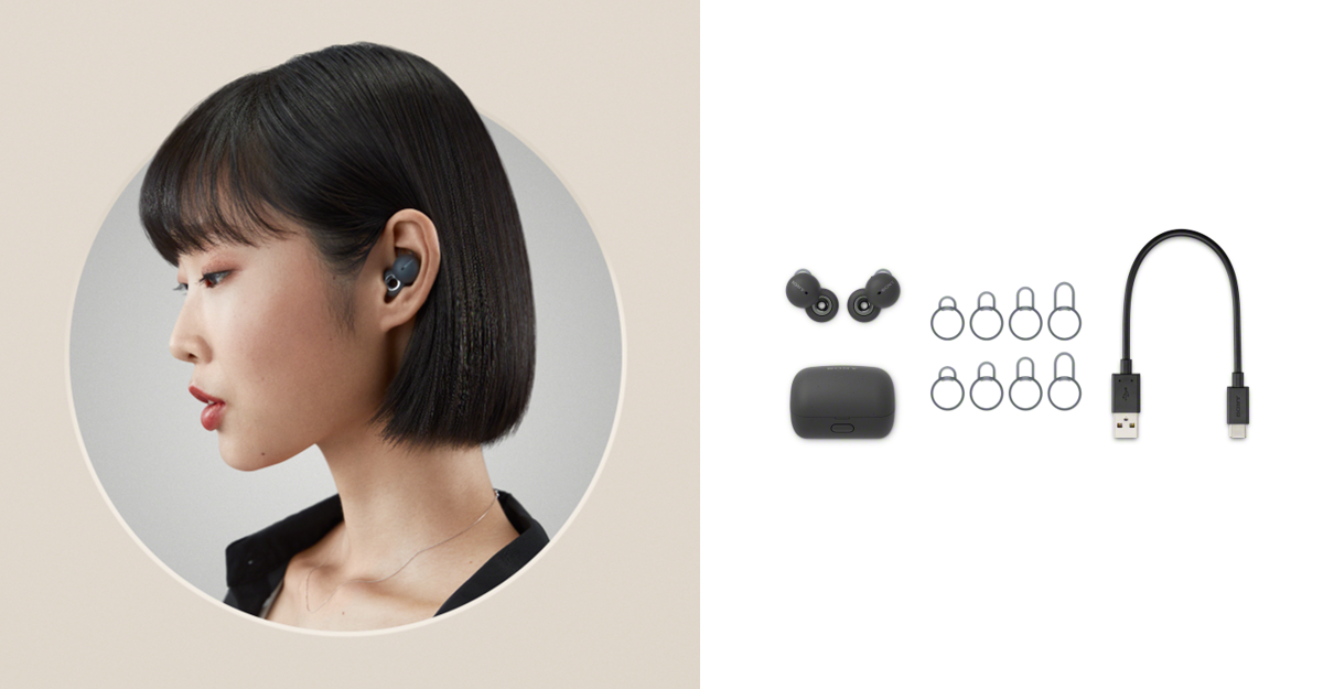 WF-L900內附5種尺寸的矽膠耳勾，提供符合人體工學的設計，實現舒適無壓迫感的配戴感受
