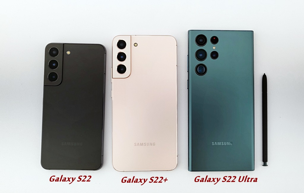 Samsung Galaxy Unpacked 2022 全球發表會中，Galaxy S22系列三款機種S22、S22+、S22 Ultra首度問世