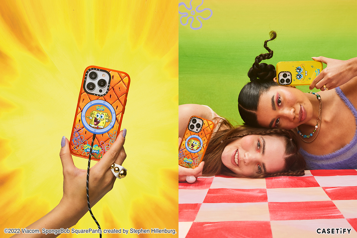 CASETiFY x《海綿寶寶》邀粉絲帶好手機、AirPods 一起加入「比奇堡野餐」嘉年華！