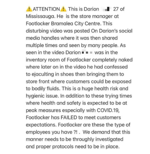 毀三觀！球鞋店鋪直播將「精蟲射進鞋裡」賣給大家：我超性感