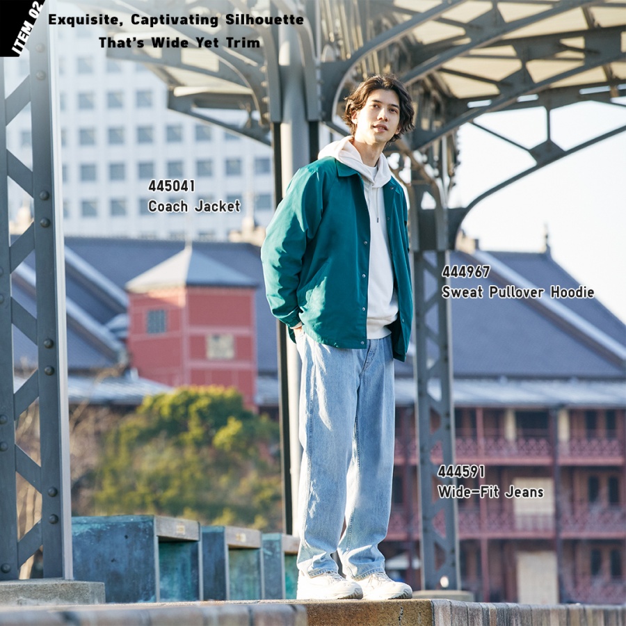 新丹寧 X 新寬褲打造完美比例！UNIQLO LifeWear 2022 春夏新品正式登場！