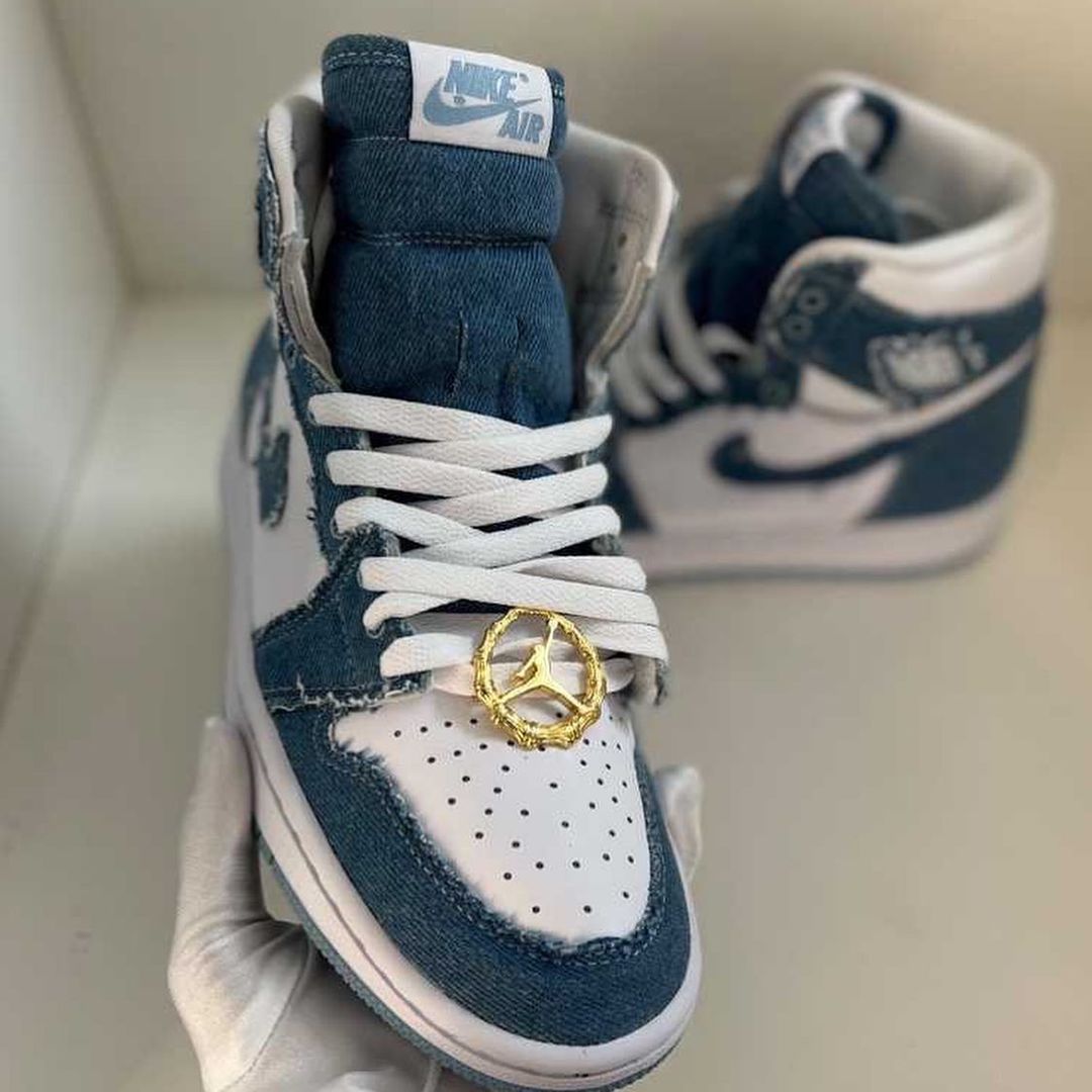丹寧注入質感滿分！Air Jordan 1 High OG “Denim”實鞋正式曝光，有望成為下一雙平民爆款？