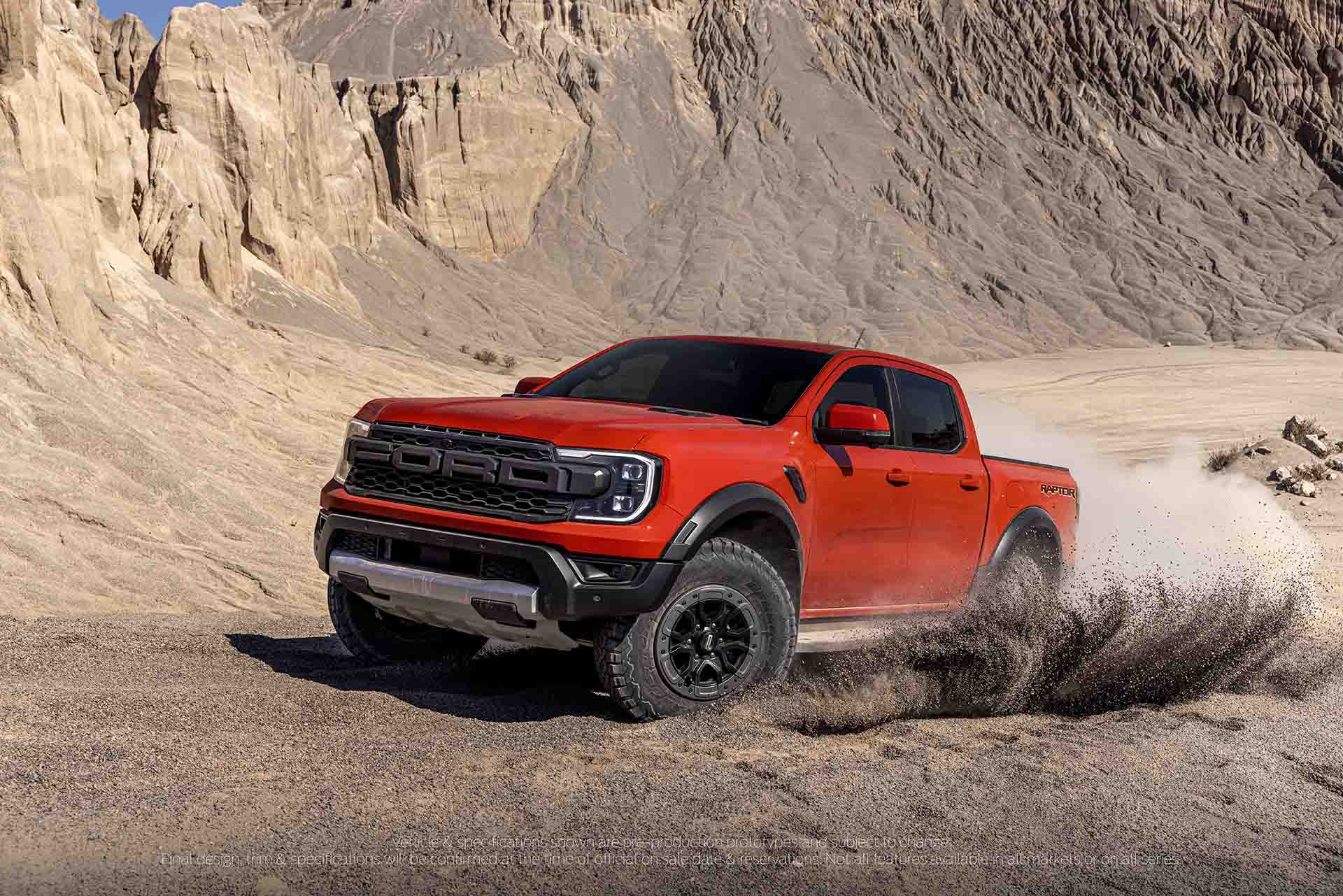 玩沙高手！Ford 新一代 Ranger Raptor 性能皮卡登場！