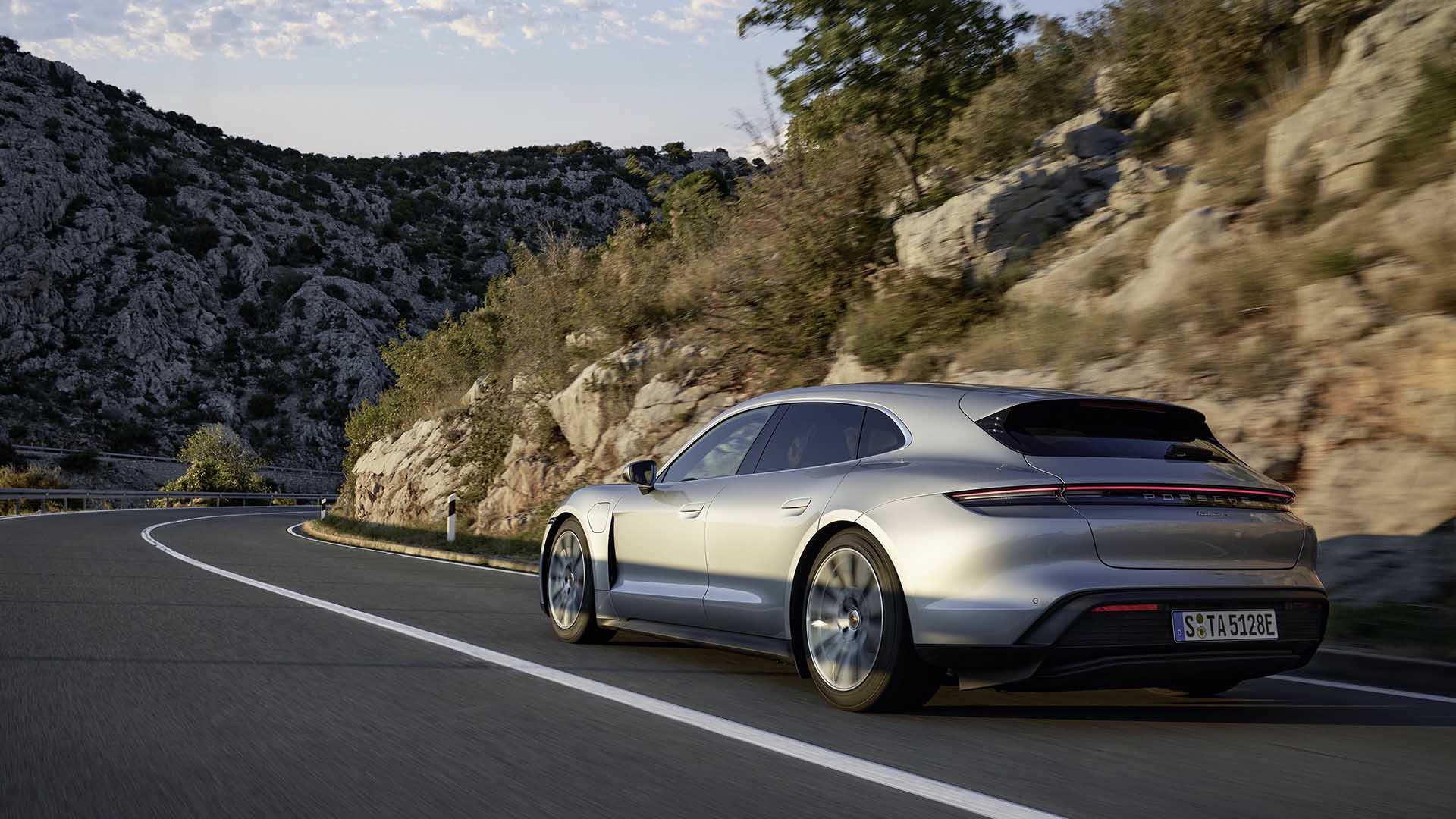 Porsche 發布 Taycan Sport Turismo 旅行車款0.25 Cd 風阻係數