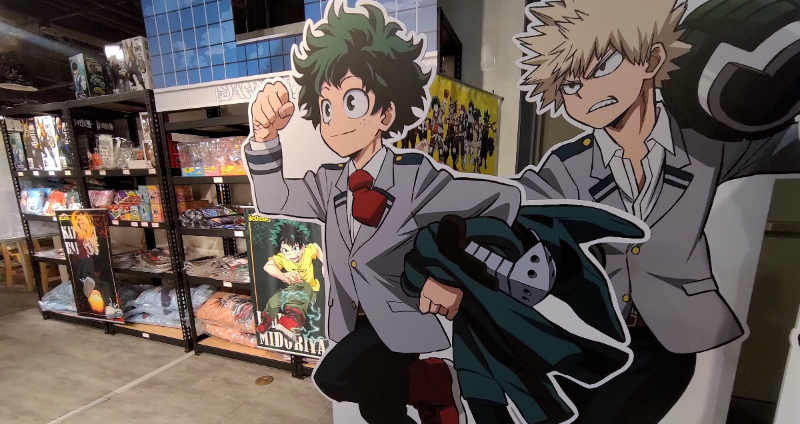 熱血沸騰！動漫大作《我的英雄學院》台北西門町「限時快閃店」正式開幕