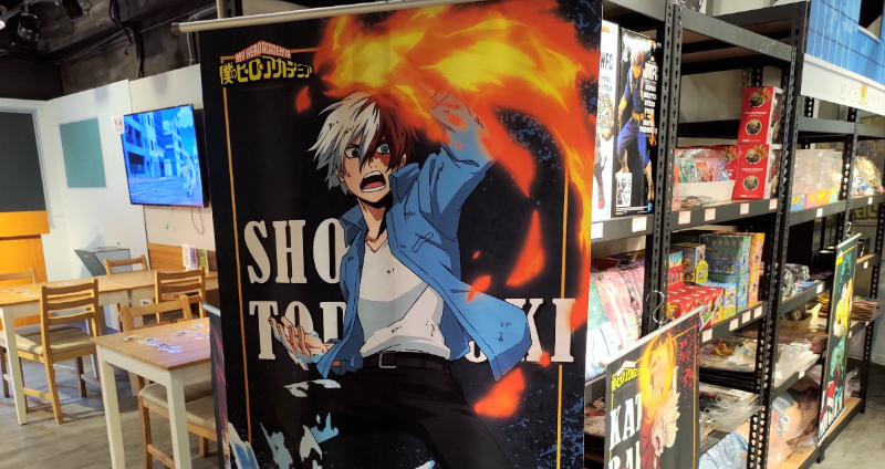 熱血沸騰！動漫大作《我的英雄學院》台北西門町「限時快閃店」正式開幕