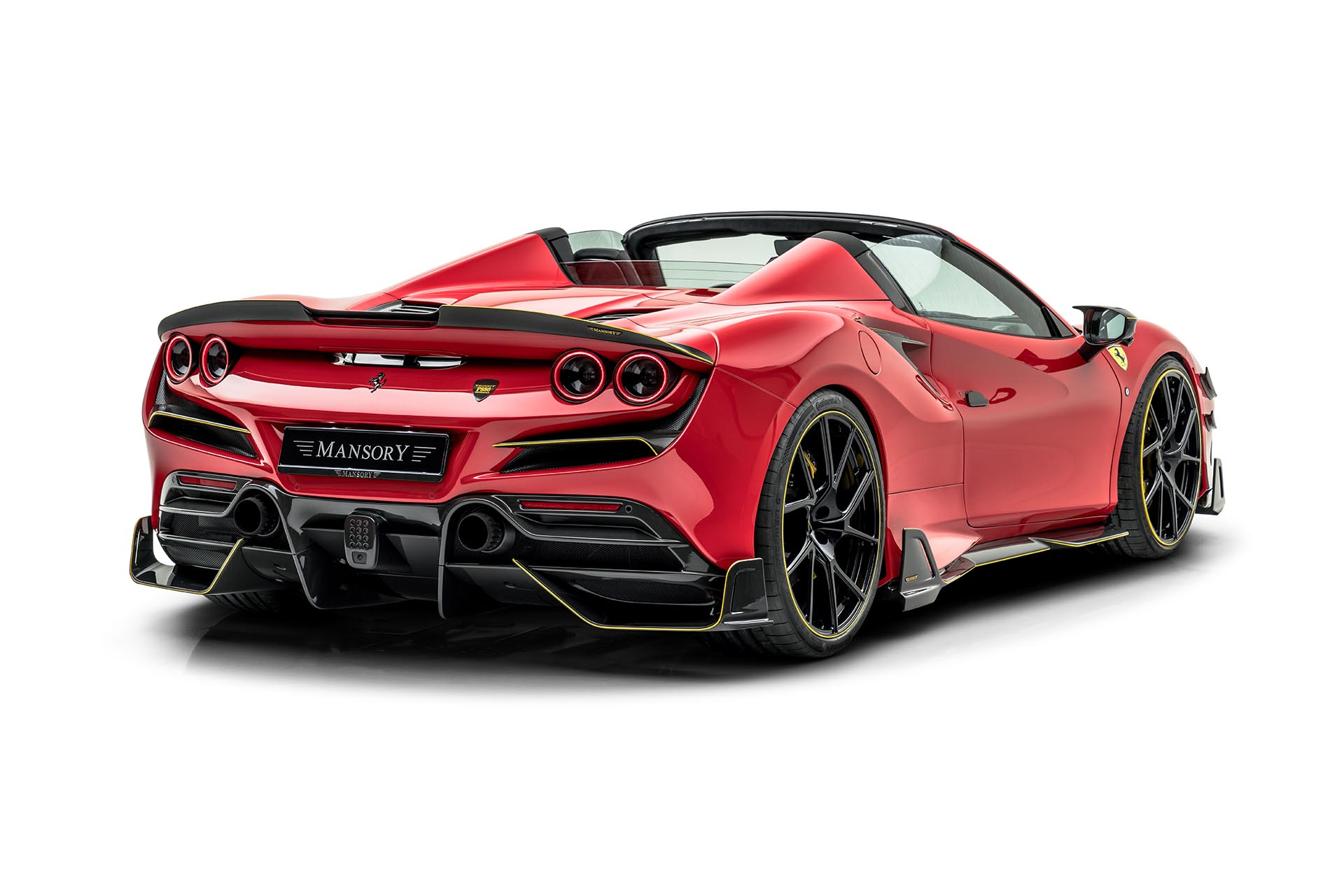 Mansory 為 Ferrari F8 車系推出升級套件 …. 難得很收斂？