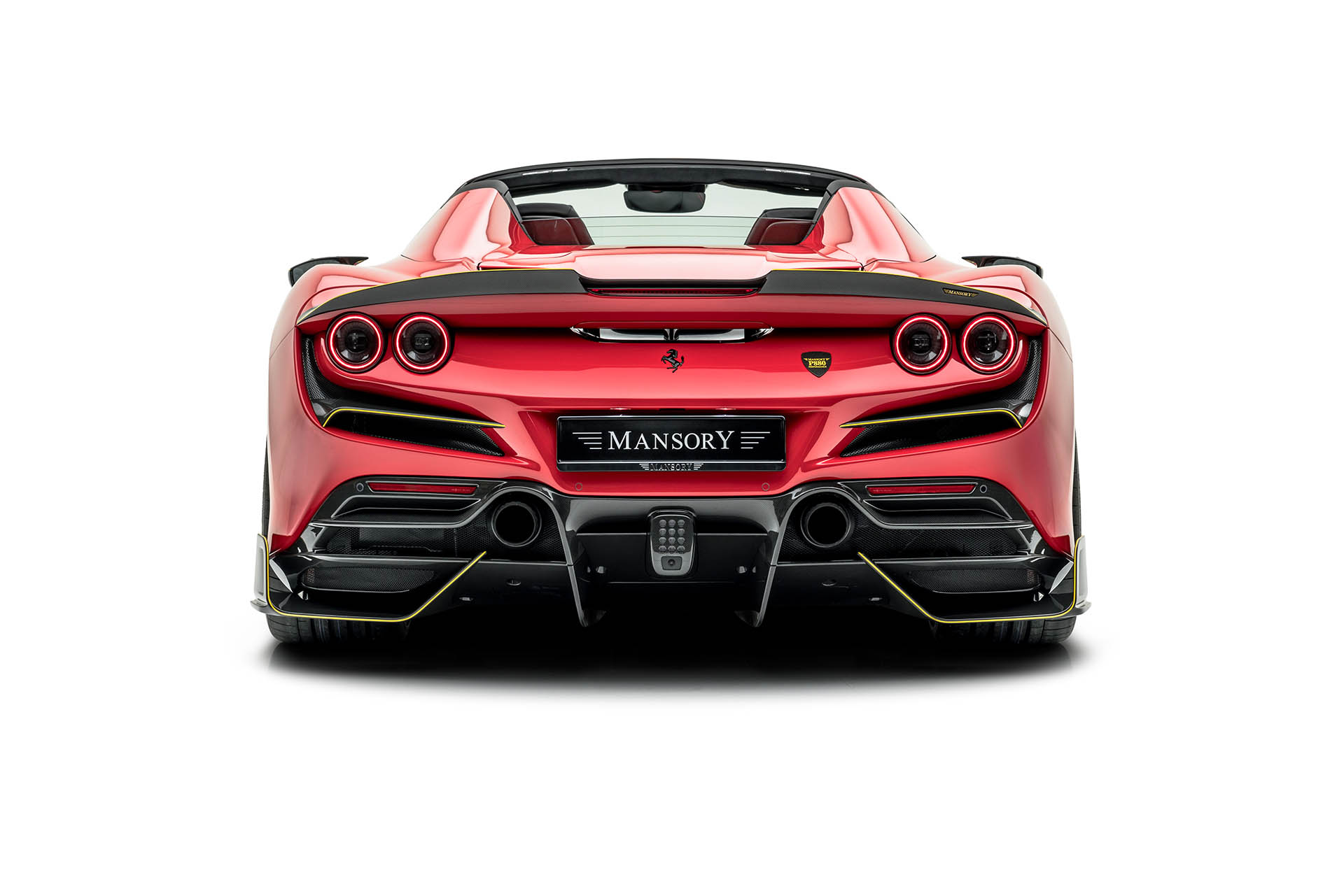 Mansory 為 Ferrari F8 車系推出升級套件 …. 難得很收斂？