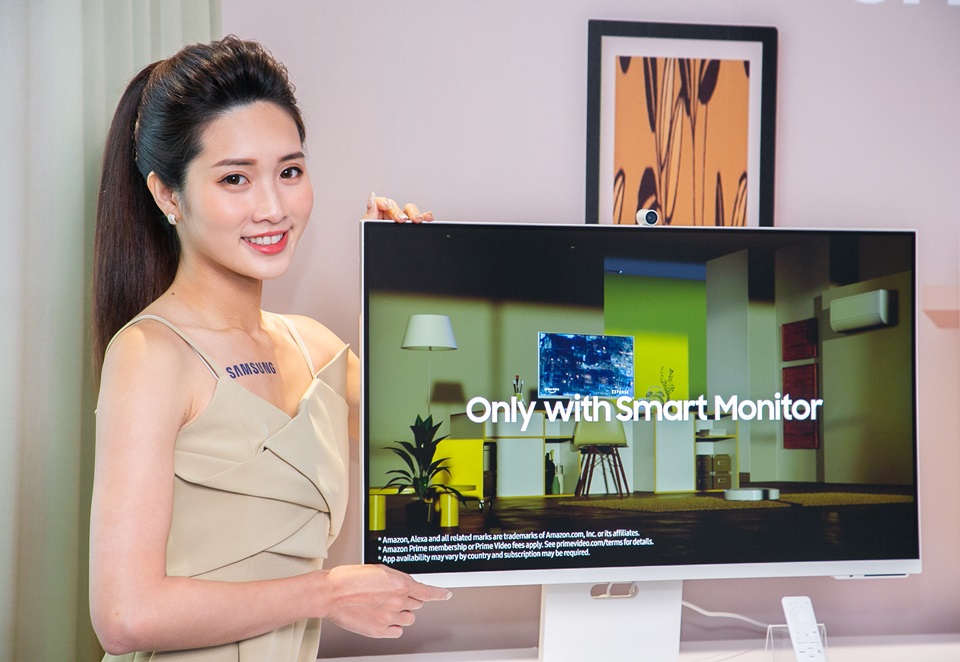 春天的繽紛帶入房間！三星Smart Monitor M8 美型智慧螢幕俐落登場